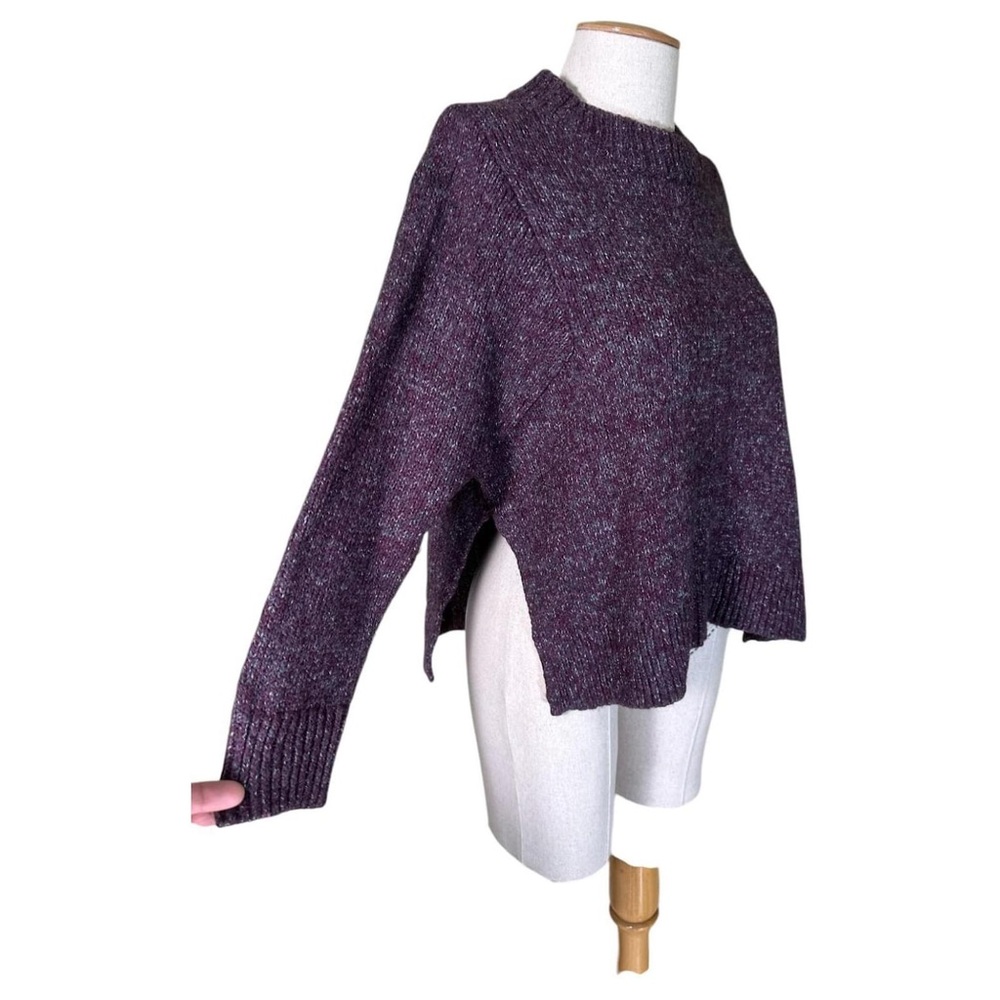 COS purple mixed yarn wool-blend sweater - Picture 5 of 7